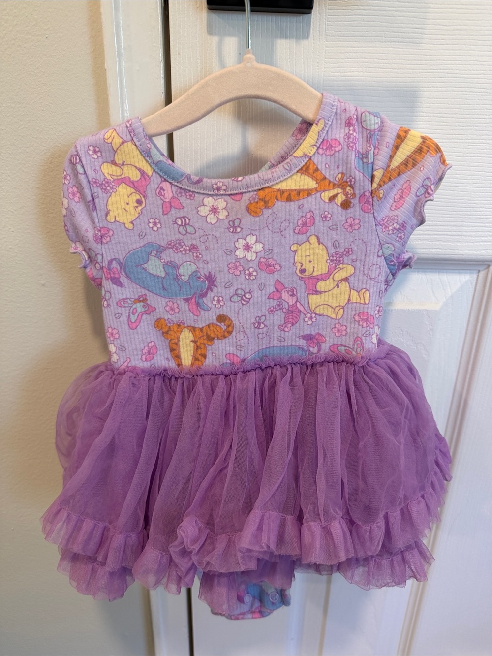 Disney Purple Winnie the Pooh Tutu Dress